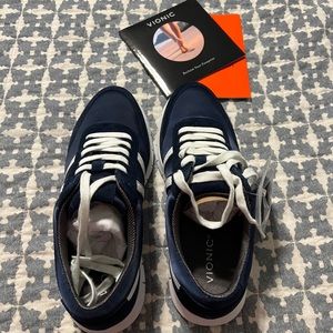 Vionic Navy Nana Sneaker. Size 8 1/2 M. Brand new with tags.